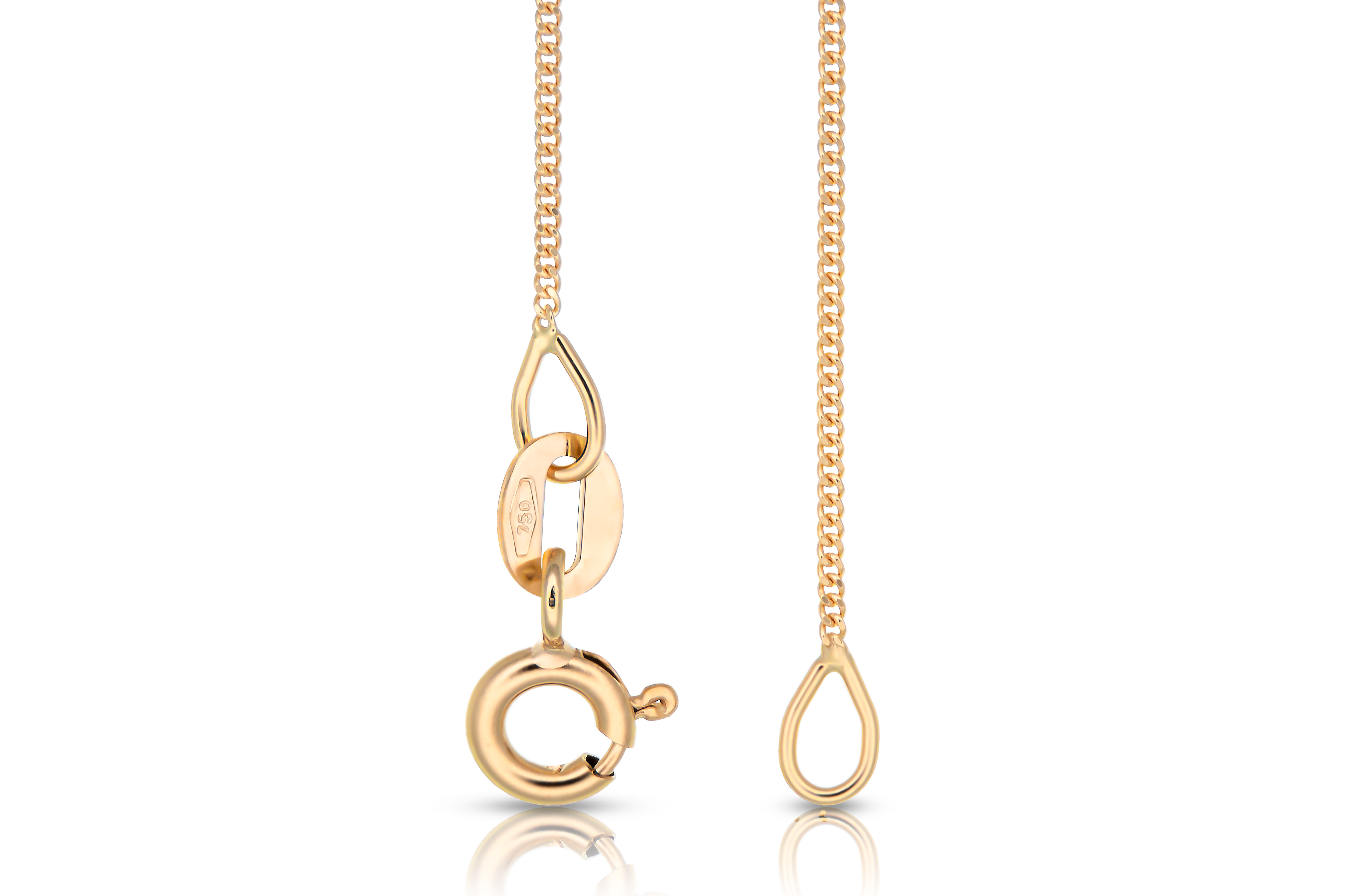 Guldhalsband pansar 18k