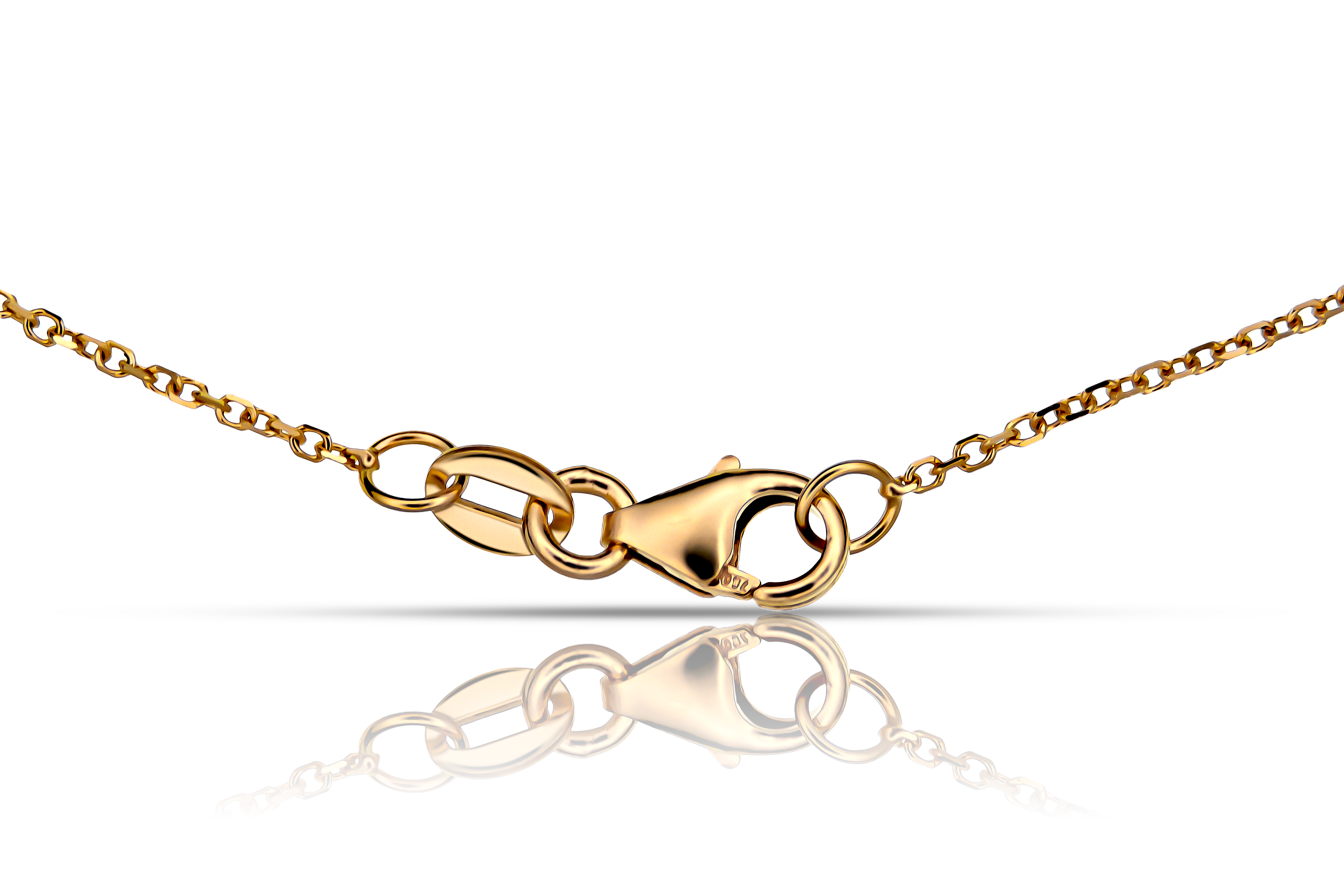 Guldhalsband pärla klofattning 18k