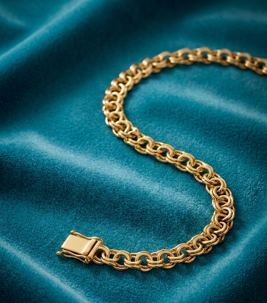 Nordic Bling collection bismarck bracelets, real gold and silver jewelry