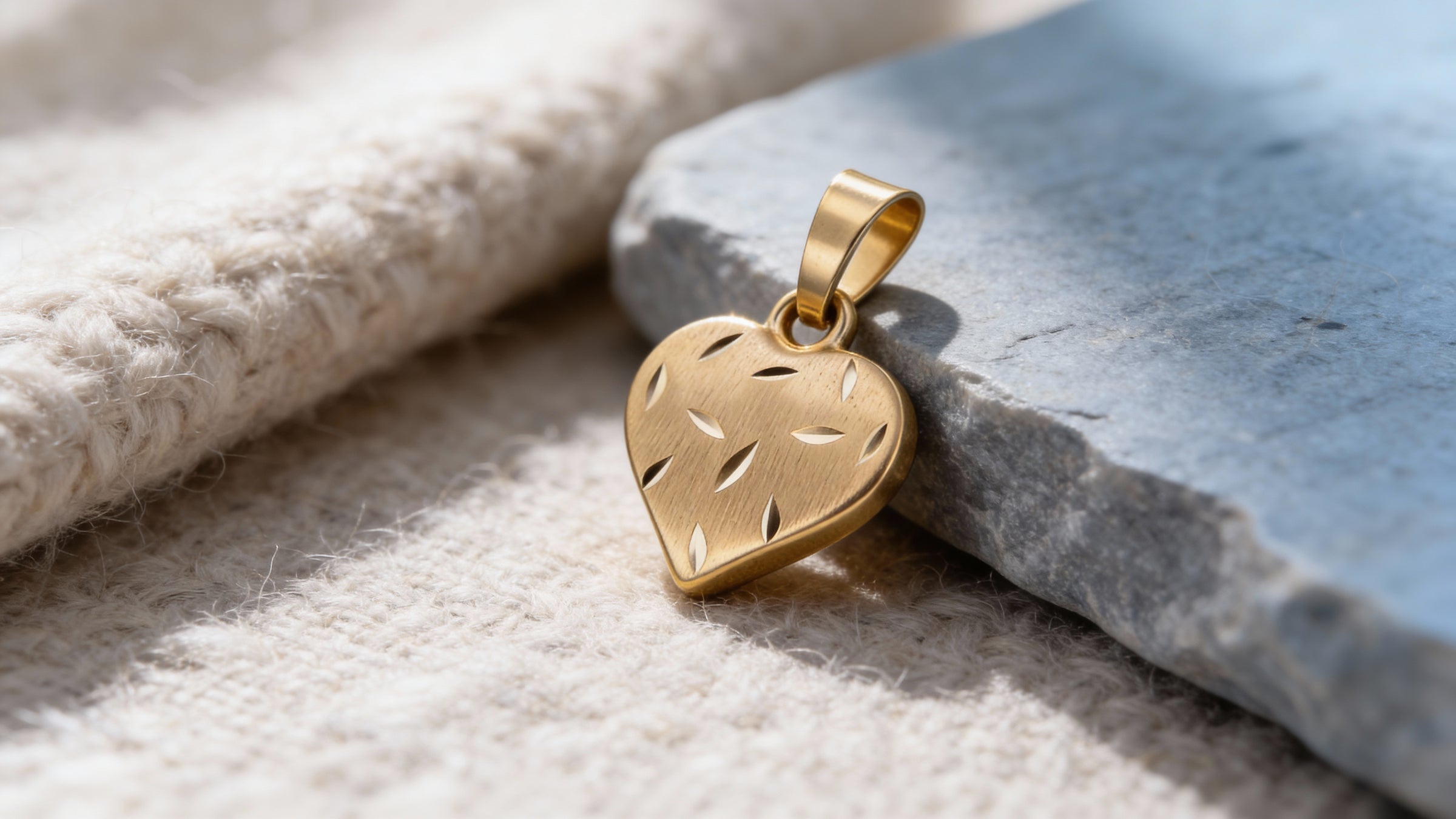 Nordic Bling kollektion 18K hängen, äkta guld