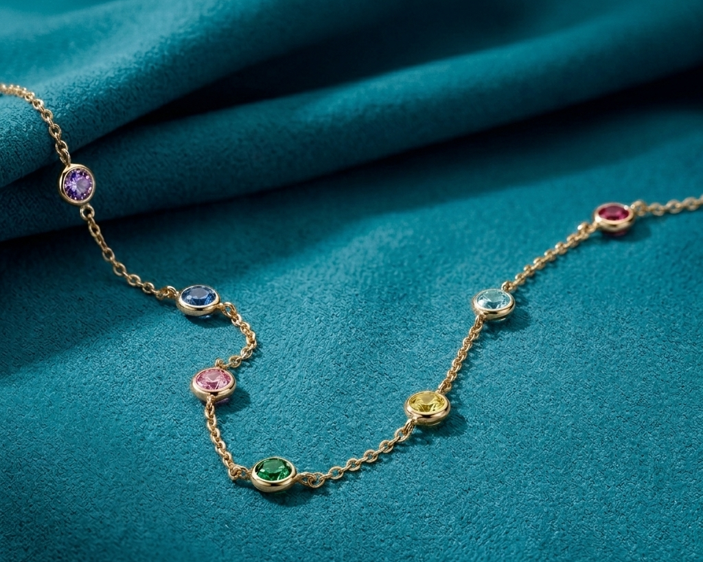 Nordic Bling collection other necklaces, real gold and silver jewelry